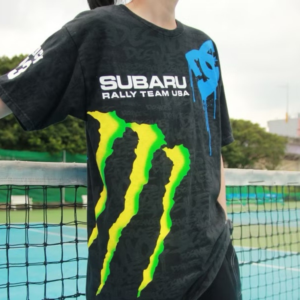 NWOT Subaru Rally Team x Ken Block x DC x Monster Shirt - Size Large - Picture 10 of 10